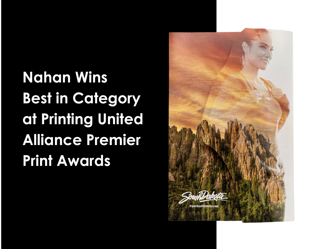 Nahan Wins Best in Category at PRINTING United Alliance Premier PRINT Awards