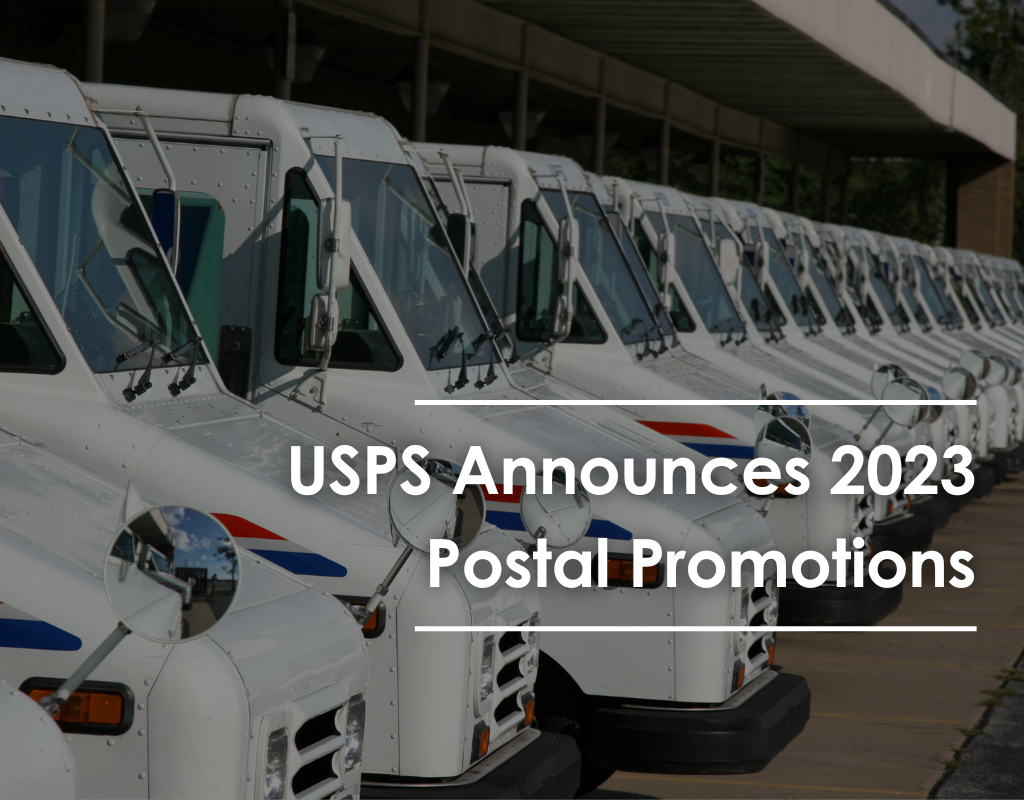 USPS Announces 2023 Postal Promotions
